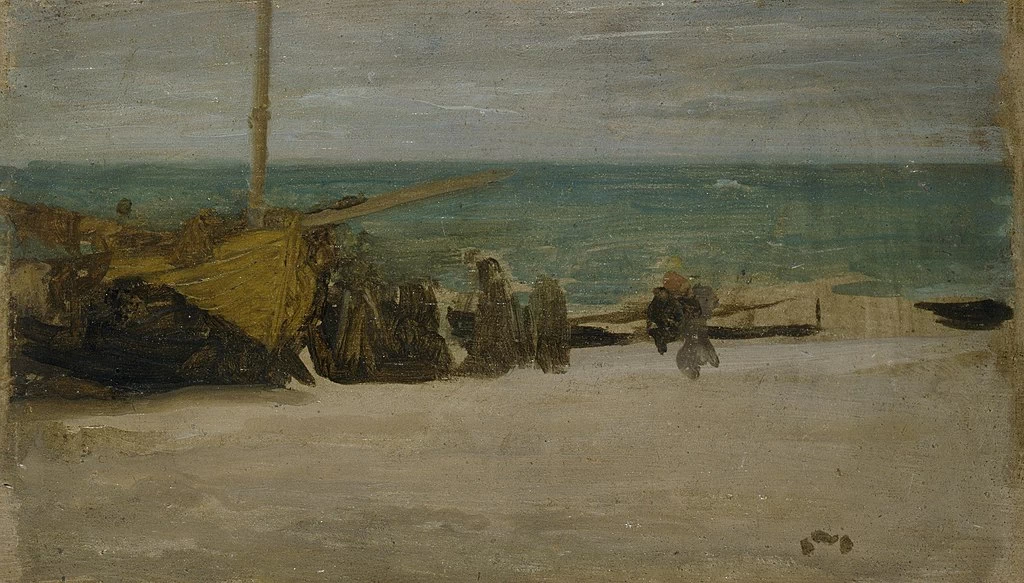 Ames McNeill Whistler - Seashore Grey e Black, Hermitage, San Pietroburgo